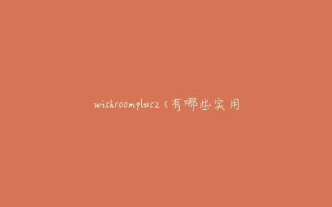 wishroomplus2(有哪些实用的使用技巧和注意事项)