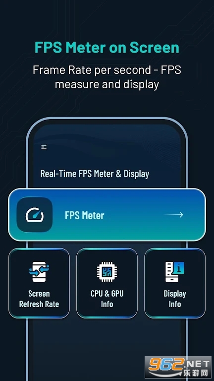 Real-Time FPS Meter手机实时帧数显示app