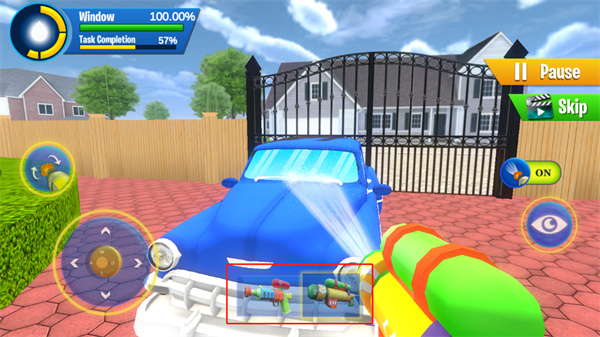 动力清洗模拟器