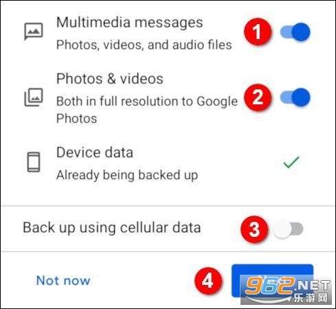 Google One app