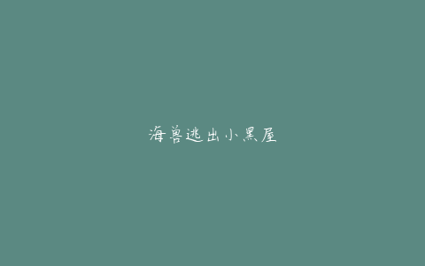 海兽逃出小黑屋