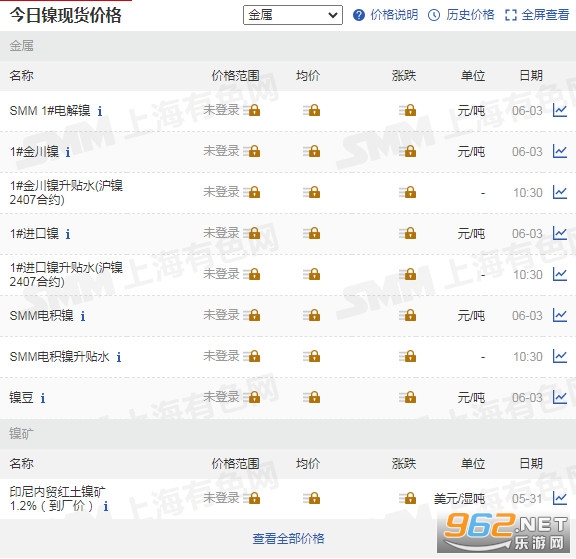 掌上有色贵金属价格app