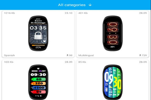 miband7张面孔(miband7watchfaces)