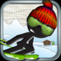 火柴人竞速滑雪