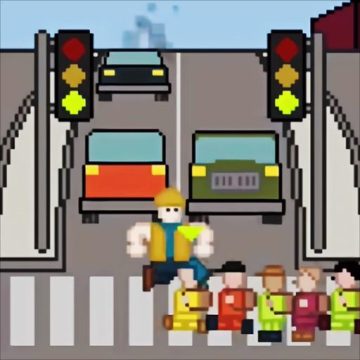 红绿灯木头人游戏