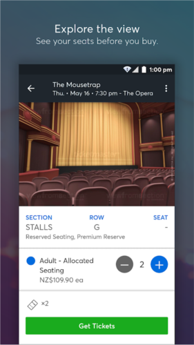 ticketmaster售票软件