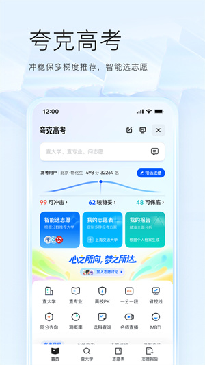 夸克高考志愿填报app