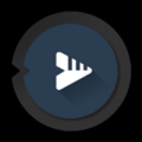 黑色音乐播放器