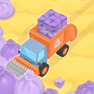 模拟垃圾车清洁