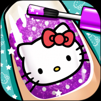 公主装扮时尚美甲