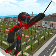 火柴人绳索英雄1旧版（Stickman Rope Hero）