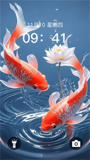 动态养鱼壁纸