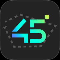 45度