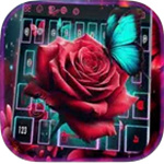 玫瑰与蝴蝶主题(Rose and Butterfly Theme)app