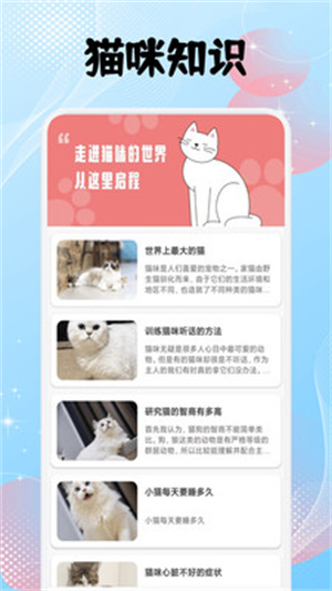 筑梦猫舍宠趣app