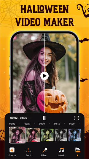 万圣节视频制作(Halloween Video Maker)app