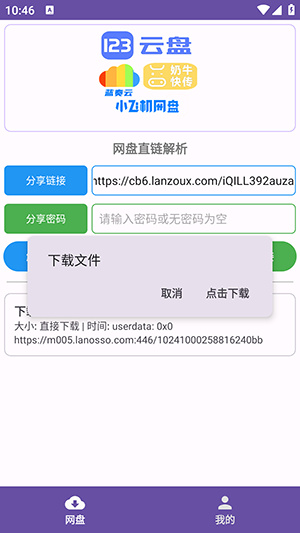 PAN网盘解析app