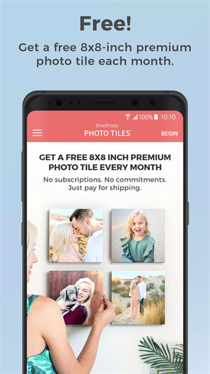 瓷砖照片免费打印(FreePrints Photo Tiles)app