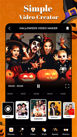 万圣节视频制作(Halloween Video Maker)app