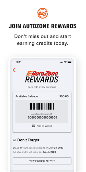 汽车地带(AutoZone)app