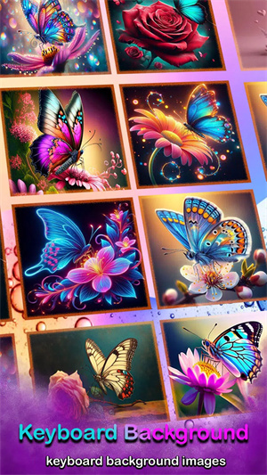 玫瑰与蝴蝶主题(Rose and Butterfly Theme)app