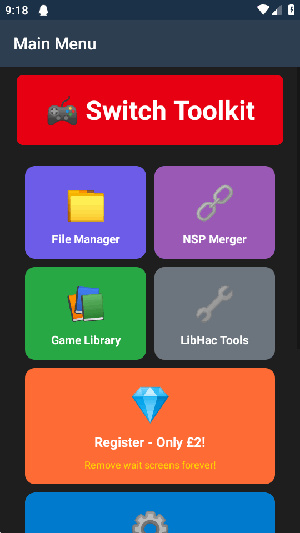 Switch Toolkit压缩工具app