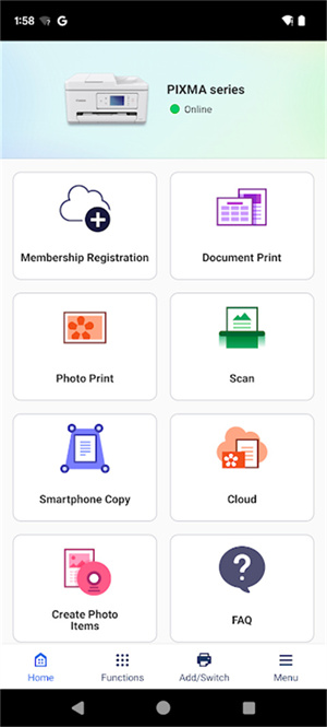 手机佳能打印app