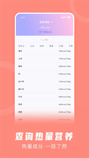 卡路里计算器app
