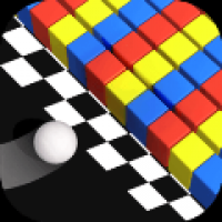 彩色躲避球球3d